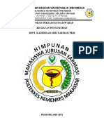 LPJ Pengukuhan Dept. Kaderisasi HMJ Farmasi PKM 2020