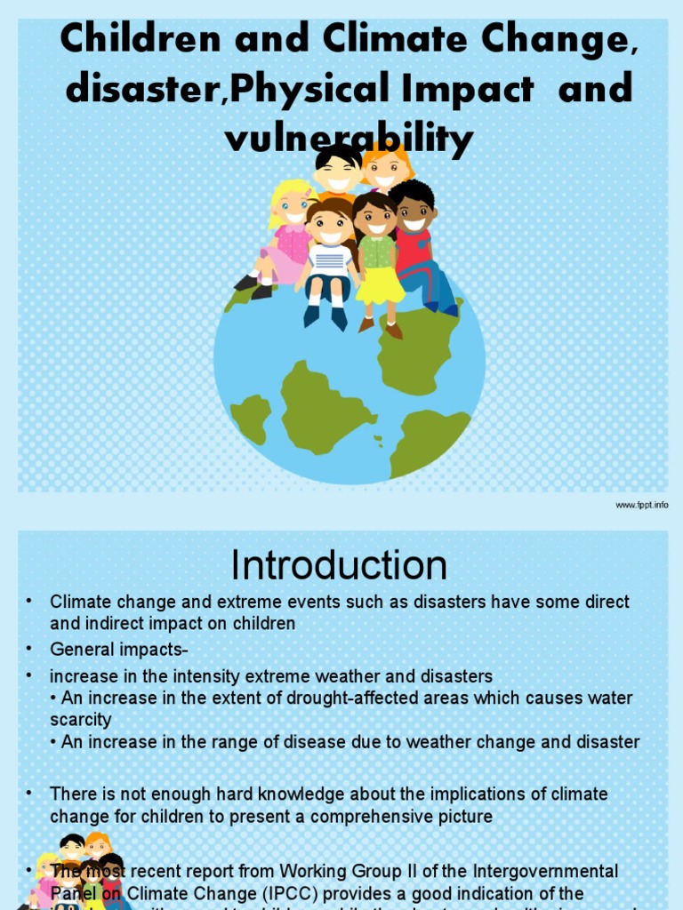 Children’s Vulnerability to Climate Change | PDF | Malnutrition ...