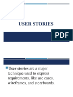 Lecture 08 User Stories