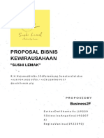 Proposal Bisnis Kewirausahaan