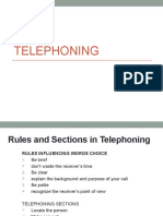 MATERI Pertemuan 15 Telephoning