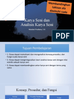 Materi Seni Budaya Analisis Karya Seni