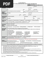 Patient Face Sheet Template | PDF | Physical Therapy | Surgery