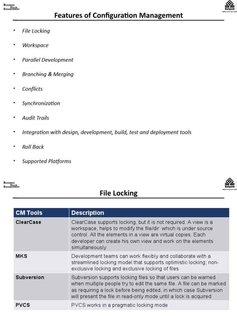Configuration Management Tools | PDF | Software Engineering | Computer ...
