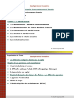 Opérations Boursières