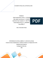 Paso 4 - Documento Final de La Investigación de Mercados