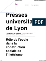 2 Rol de la escuela en la construcción social del iletrismo