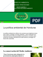 Políticas ambientales Honduras