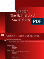 The School As A Social System