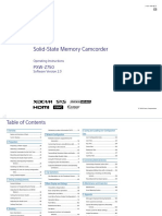 Solid-State Memory Camcorder: PXW-Z750