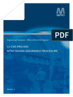 L1-CHE-PRO-045 v1 - MTM Design Assurance Procedure