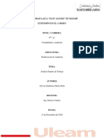 Tarea 3 - Planificación Auditoria