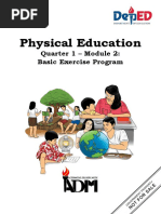 Physical Education: Quarter 1 - Module 2: Basic Exercise Program