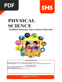 Physical-Science q2 Week-1 Edited