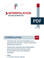 Dddmateri Pertemuan 8 Interpolasi