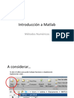 Introducción A Matlab