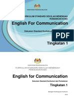 23 DSKP KSSM Pendidikan Khas Tingkatan 1 English For Communication