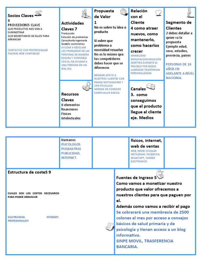 Estrategia de Propuesta de Valor y Clientes | PDF | Cliente | Internet