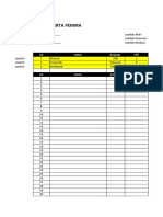 Form Data Peserta DPD - Pemira