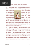 Selected Precepts of Sri Ramakrishna