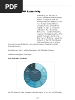 S4:HANA Extensibility