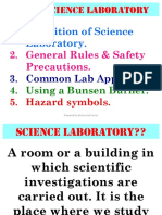 Definition of Science Laboratory