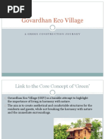 Govardhan Eco Village: A Green Construction Journey