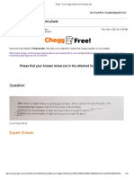 Free Chegg Answers Email