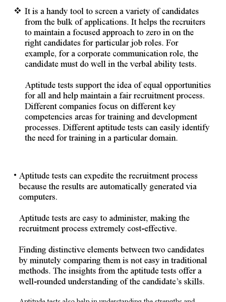 role-of-different-kinds-of-aptitude-tests-during-ssp