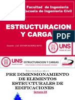 Estructuracion y Cargas - Iu S4-01