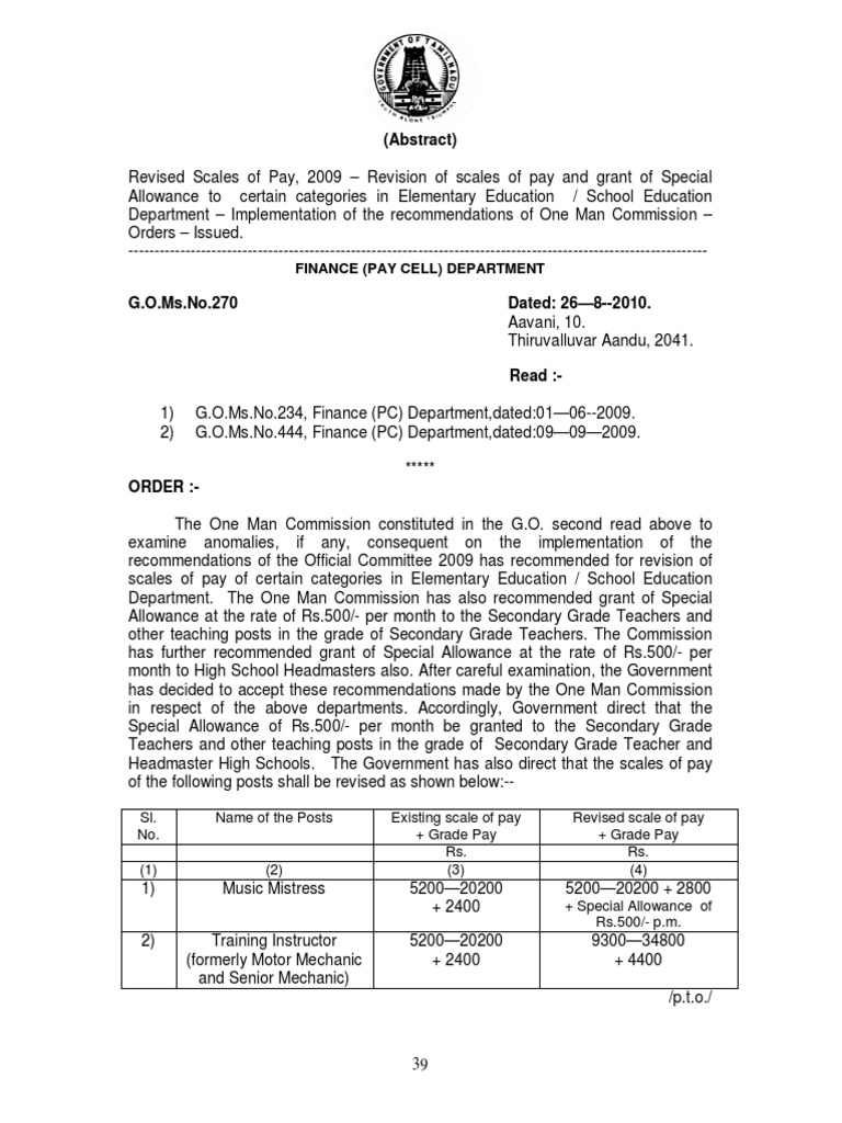 Government Order 270 | PDF | Policy | Government