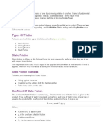 Types Of Friction Forces Explained