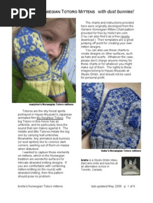 Norwegian_Totoro_mittens