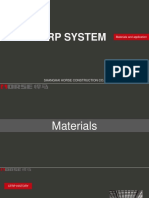 CFRP System - Horse Construction