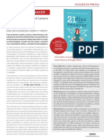 21 Días para Renacer: Franco Berrino, Daniel Lumera y David Mariani