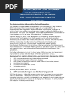 ISFR2 - Summary of Outcomes For Local Gov't