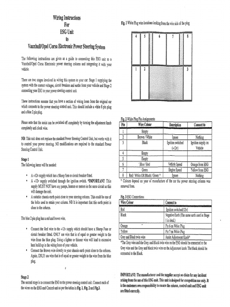 EPS Wiring Diagram | PDF