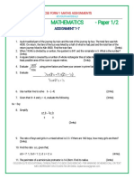 Maths f1 Assignment