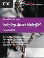 Ewellery Design Handcraft Technology (JDHT) : Epartment of Ashion & Ifestyle Ccessories