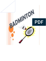 Trabajo Sobre Badminton