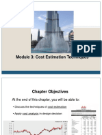 Module 3: Cost Estimation Techniques