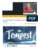Isc The Tempest Workbook Answers Act 1 Scene 1: Advisor Mistakes To Avoid