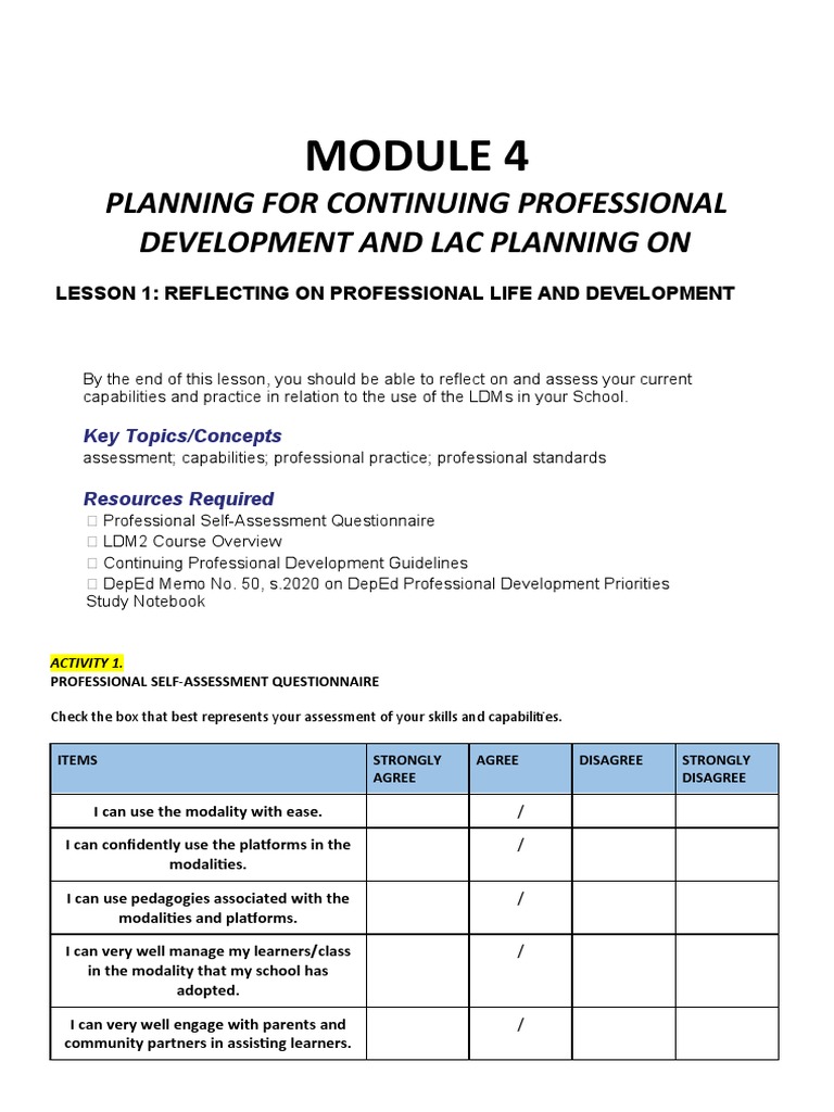 Answers To LDM Module 1-5 | PDF | Educational Assessment | Learning