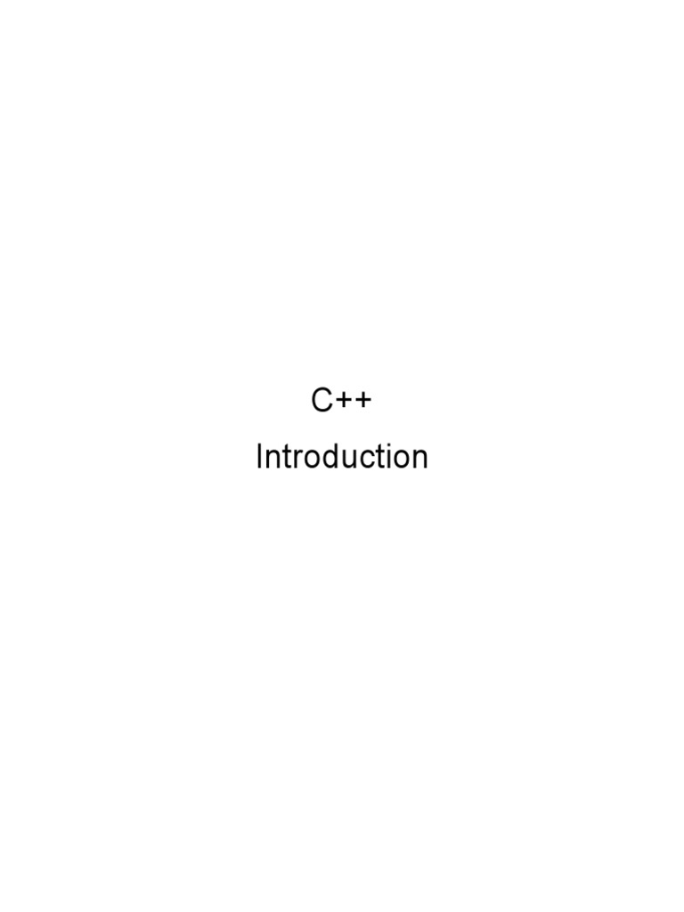 C++ Tutorial for Beginners and Pros | PDF | C++ | Data Type