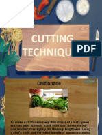 Cutting Techniques