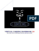 Virtual Carding Handbook 2.0 - 2020