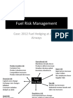 2012 Fuel Hedging at JetBlue Airways