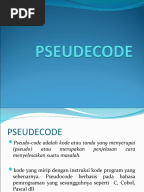 Algoritma, Pseudocode Dan Flowchart