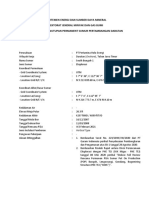 Form IX Departemen ESDM Dir Jendaral Migas Untuk Data Rencana Penutupan Pemanent Sumur Pertambangan Darata - Signed