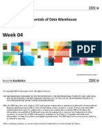 Data Warehouse Data Design